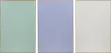 Isaac Brest, There are more books about books than any other subject, 2013, drywall, in artist's frames, in 3 parts