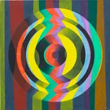 Peter Schuyff, Untitled, 1996, oil on canvas