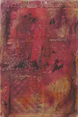 JPW3, R Charm, 2014, wax and ink on canvas