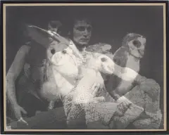 David Noonan, Untitled, 2006, silkscreen on linen, in artist's frame