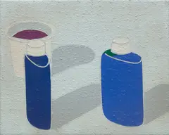 Color & Co by Emilio Tadini, 1969, acrylic on canvas, sold Jul 2020