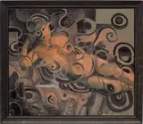 Anton Henning, Pin Up No. 149, 2010, oil on canvas, in artist's frame