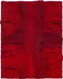Marcello Lo Giudice, Red Vulcano, 2016, oil and pigment on canvas