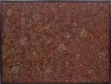 Bharti Kher, A Love Letter, 2009, bindis on painted board, in artist's frame