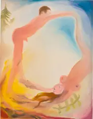 Sophie von Hellerman, Tug end ist, wenn keiner kommt, 2006, acrylic on canvas