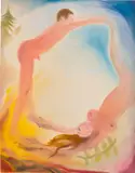 Sophie von Hellerman, Tug end ist, wenn keiner kommt, 2006, acrylic on canvas