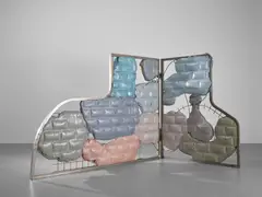 Neil Beloufa, Untitled, 2014, aluminium and foam