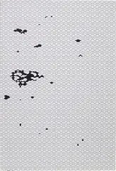Alva Noto, MODULAR SHAPES I/670, 2003, silkscreen and Indian ink on paper