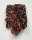 Kevin Beasley, Untitled, 2016, canvas, kaftan and resin