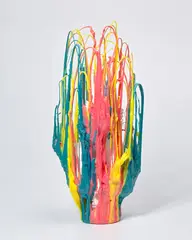 Nick van Woert, Untitled, 2010, plaster bust and polyurethane plastic