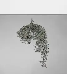 Matt Johnson, Seaweed Sculpture, 2005, cast bronze