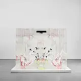 David Altmejd, Le souffle et la voie, 2010, Plexiglas, chain, metal wire, cotton thread, acrylic paint, epoxy clay and acrylic gel