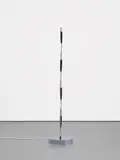 Heinz Mack, Meditations-Spirale, 1971, chrome-plated brass with electric motor, with original cable