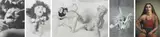 Five works: i) Untitled #341; ii) Untitled #343’ iii) Untitled #345; vi) Untitled #334; v) Untitled #355 by Cindy Sherman, 1999, i), ii), iii), vi) gelatin silver print v) c-print, sold Jul 2020