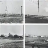 Ed Ruscha, Vacant Lots, 1970, gelatin silver print, in 4 parts