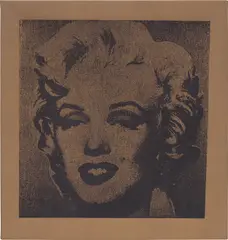 Mike Bidlo, Not Warhol (Marylin), 1984, synthetic polymer paint and silkscreen ink on canvas