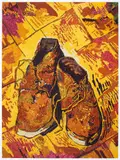 Vik Muniz, Shoes, 2018, digital c-print