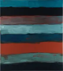 Sean Scully, Somebody's Angel, 2017, oil on aluminium