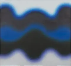 M 91 by Wojciech Fangor, 1967, oil on canvas, sold Oct 2020