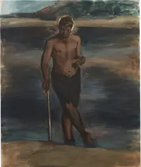 Lynette Yiadom Boakye, Luminary, 2011, oil on canvas