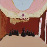 Genieve Figgis, The Seance, 2018, acrylic on canvas