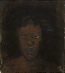 Chord by Lynette Yiadom Boakye, 2007, oil on linen, sold Oct 2020