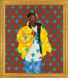 Kehinde Wiley, Passing/ Posing (Female Prophet Anne, Samuel's Mother) No. 2, 2004, oil on canvas, in artist's frame