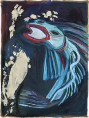 Untitled (JSP16029) by Josh Smith, 2016, oil on canvas, offered Oct 2020