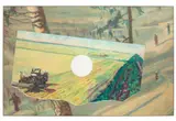Ilya Kabakov, The Paintings about Sun, #1, 2013, oil on canvas, in artist's frame