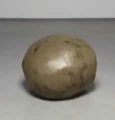 Piedra que cede by Gabriel Orozco, 1992, plasticine and debris, offered Oct 2020