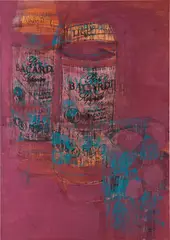 Enoc Perez, Bacardi, oil on canvas