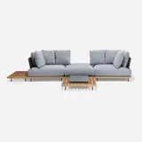 Marcio Kogan, Quadrado modular outdoor patio set