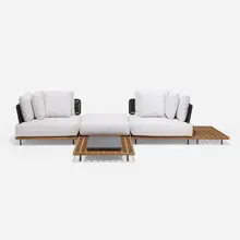 Marcio Kogan, Quadrado modular outdoor patio set