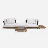 Marcio Kogan, Quadrado modular outdoor patio set