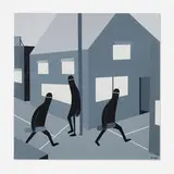 LY, They Look for LUV, 2018, acrylic on canvas