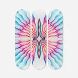 Judy Chicago, Butterfly skate decks (set of three)