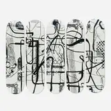 Albert Oehlen, Untitled (skate decks) (set of five)