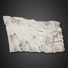Daniel Arsham, Quartz American Flag (Large), 2017, quartz, Selenite and hydrostone