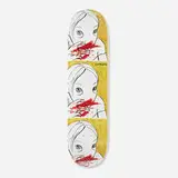 Rita Ackermann X Supreme, Nose Bleed skate deck, 2019, transfer-printed plywood