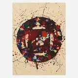 Sam Francis, Untitled (SF76-524), 1976, acrylic on paper