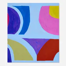 Marina Adams, Garden of M., 2016, acrylic on linen