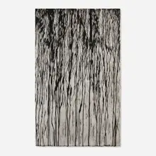 Richard Long, Hickory Wind, 2014, single panel carborundum relief on Hahnemuhle Etching White