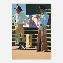 William Schenck, Texaco 1, 1979, oil on canvas