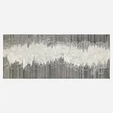 Chemical Garden by Yehudit Sasportas, 2004, ink on paper, sold Jun 2025