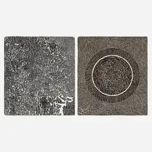 Bruce Conner, #501; #504 (two works from SET OF FIVE), lithograph on BFK Rives