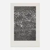 Bruce Conner, #108, 1970, lithograph