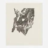 Bruce Conner, #101, 1970-71, lithograph