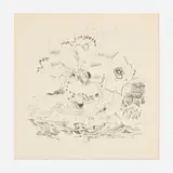 Bruce Conner, Landscape, 1965, lithograph on Rives BFK