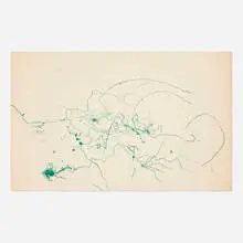 Bruce Conner, Green Line, 1965, lithograph on paper