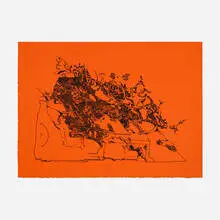 Bruce Conner, Sunset Strip, 1965, lithograph on Rives BFK